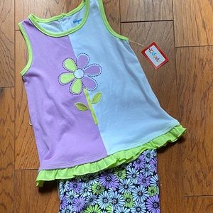 Girls 2 piece summer outfit